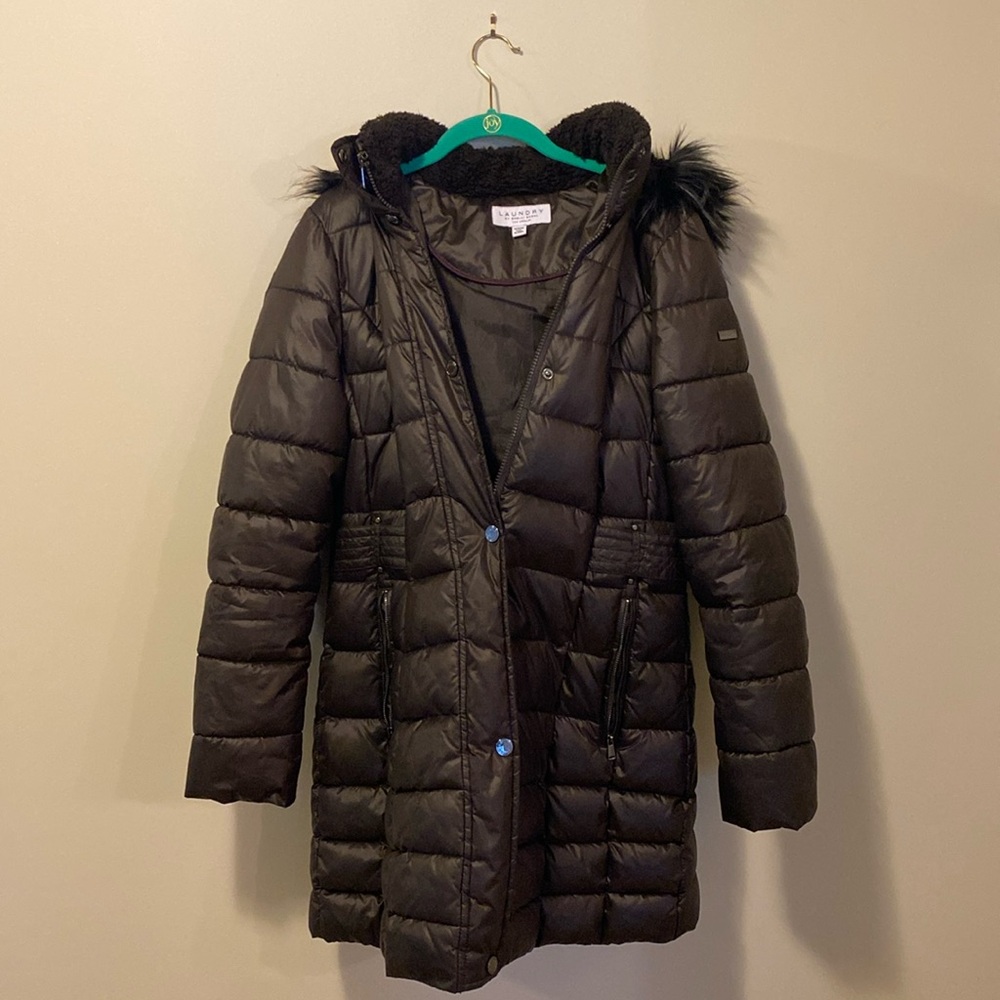 Mid length puffy coat LAUNDRY SIZE MEDIUM